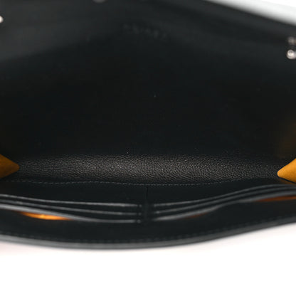 Goyard Goyardine Calfskin Chypre Wallet Pouch Black 5 of 10