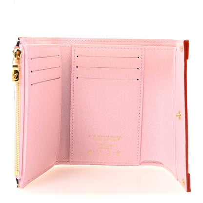 Louis Vuitton LV X TM Monogram Cherry Blossom Victorine Wallet Sakura Brown 5 of 7