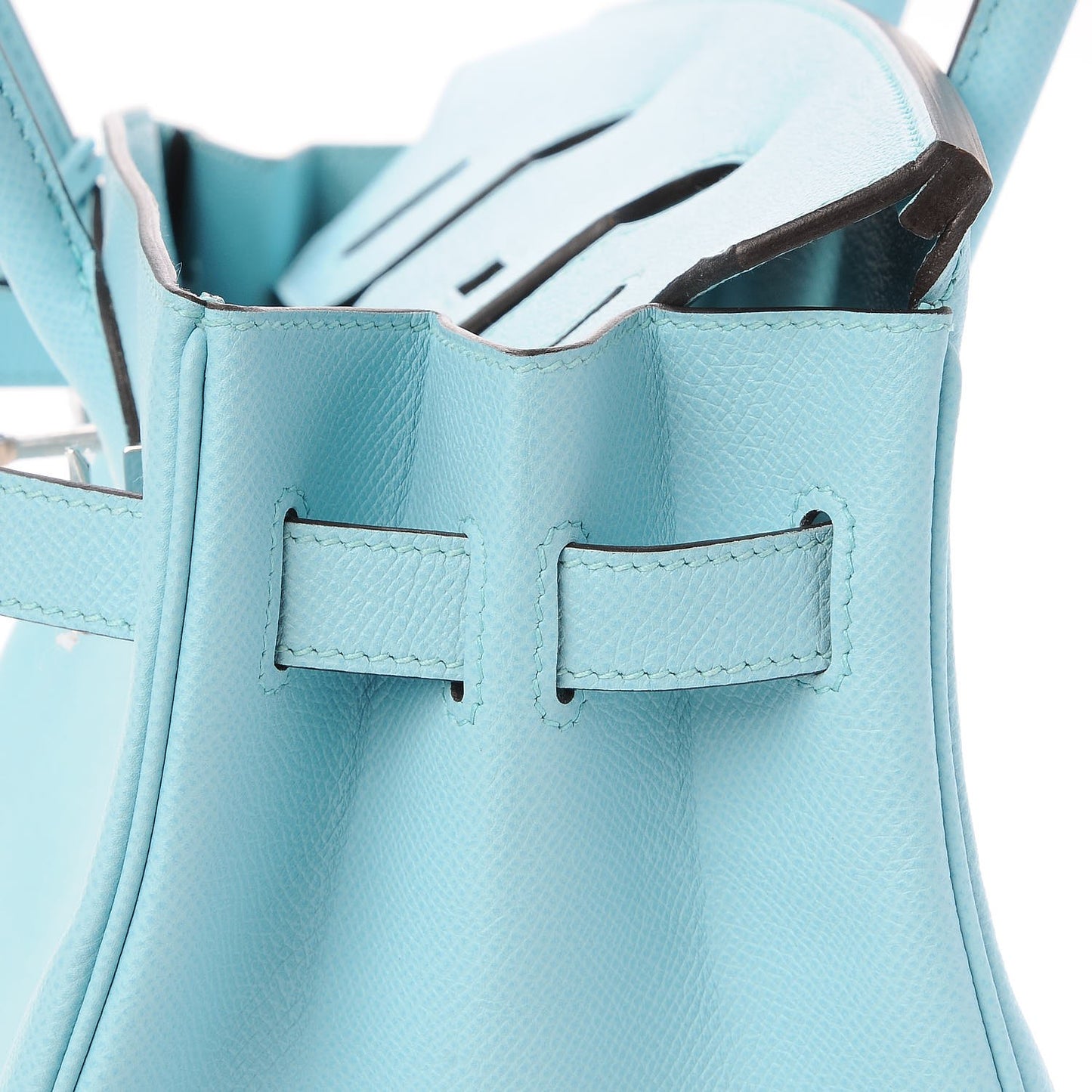 Epsom Birkin 30 Bleu Atoll