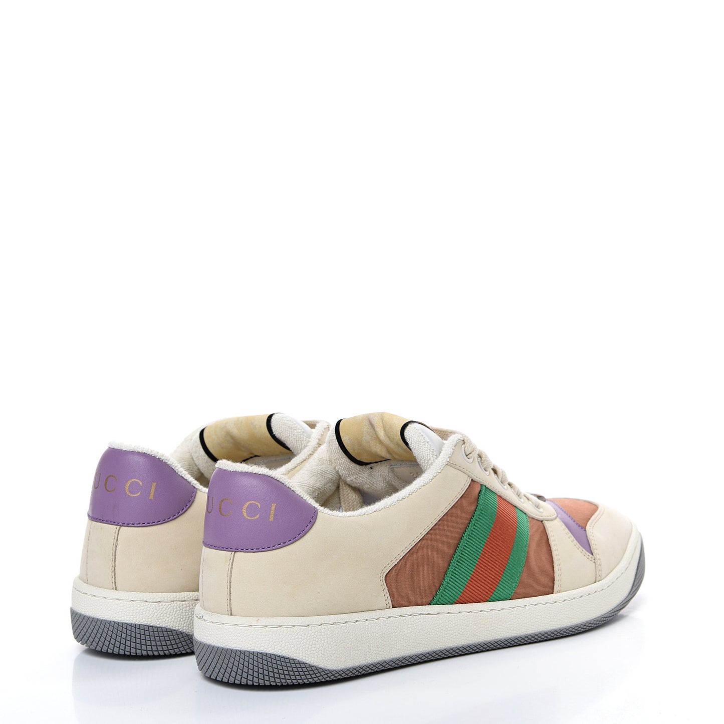Moire Fabric Nubuck Web Womens Screener Sneakers 39 Cinnamon Dusty Milk New Lavender