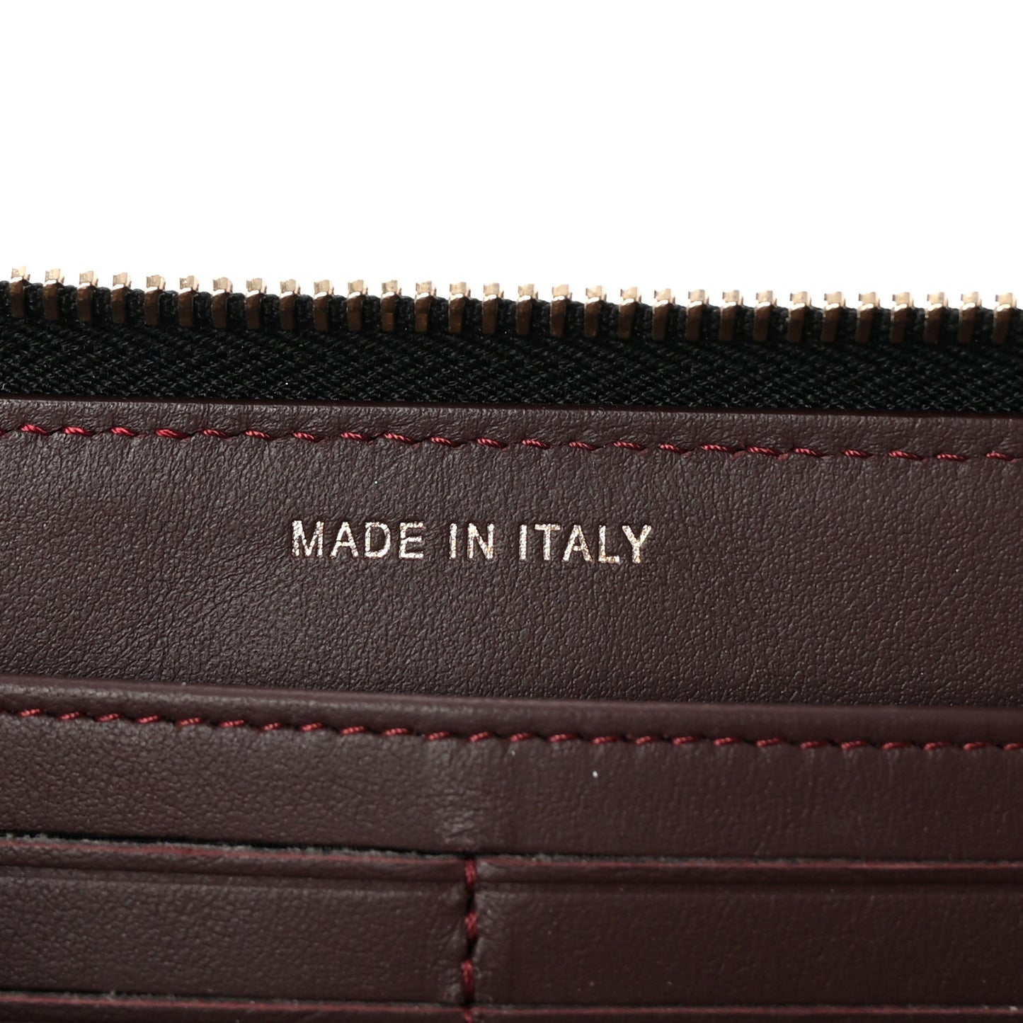 Aged Calfskin Quilted Lucky Charms 2.55 Reissue Zip Around Wallet Black