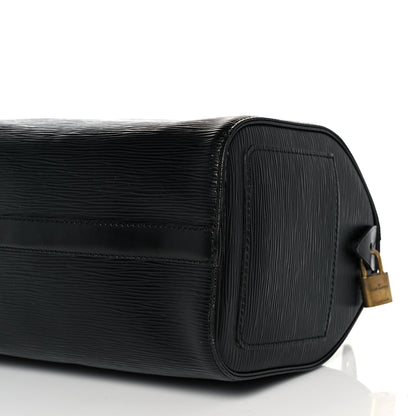 Louis Vuitton Epi Speedy 25 Black 8 of 9