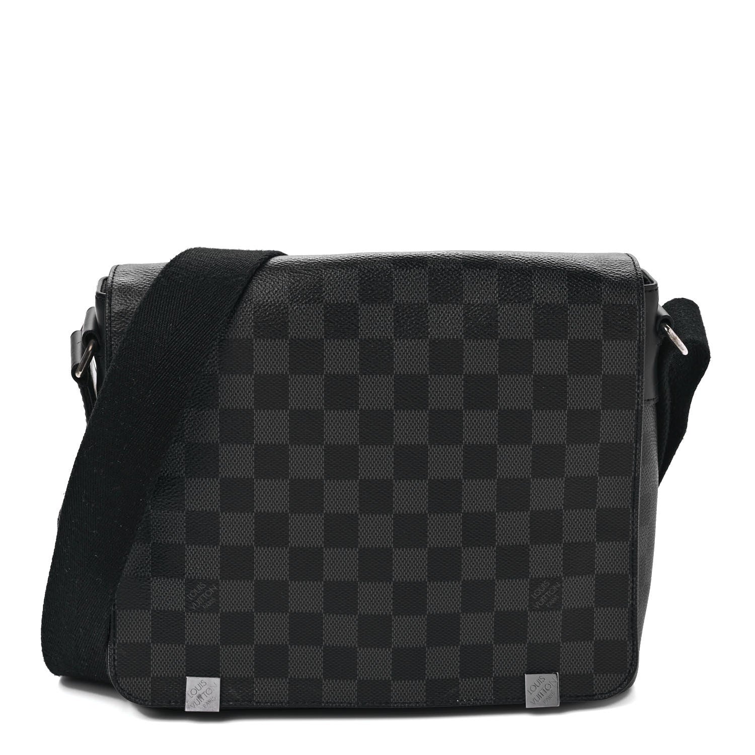 Louis Vuitton Damier Graphite District PM 1 of 10