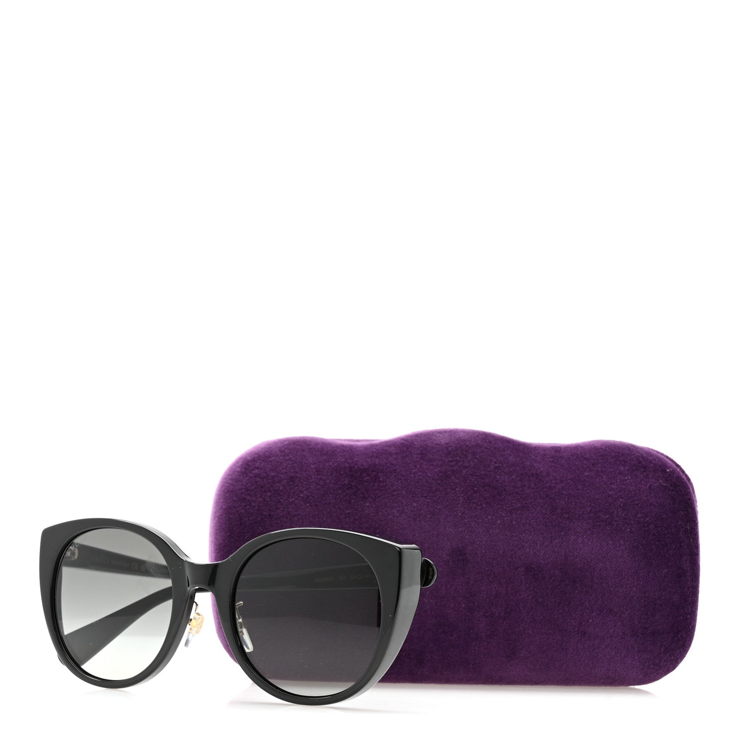 Gucci Acetate Cat Eye GG0369S Sunglasses Black 8 of 8