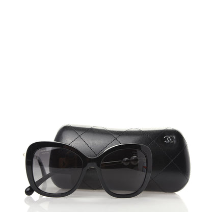 Chanel Polarized Pearl Sunglasses 5339-H Black 8 of 8