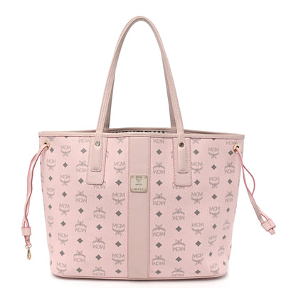 MCM Visetos Medium Liz Reversible Shopper Tote Soft Pink 1 of 24