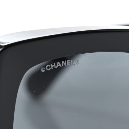 Chanel Square CC Sunglasses Black 7 of 7