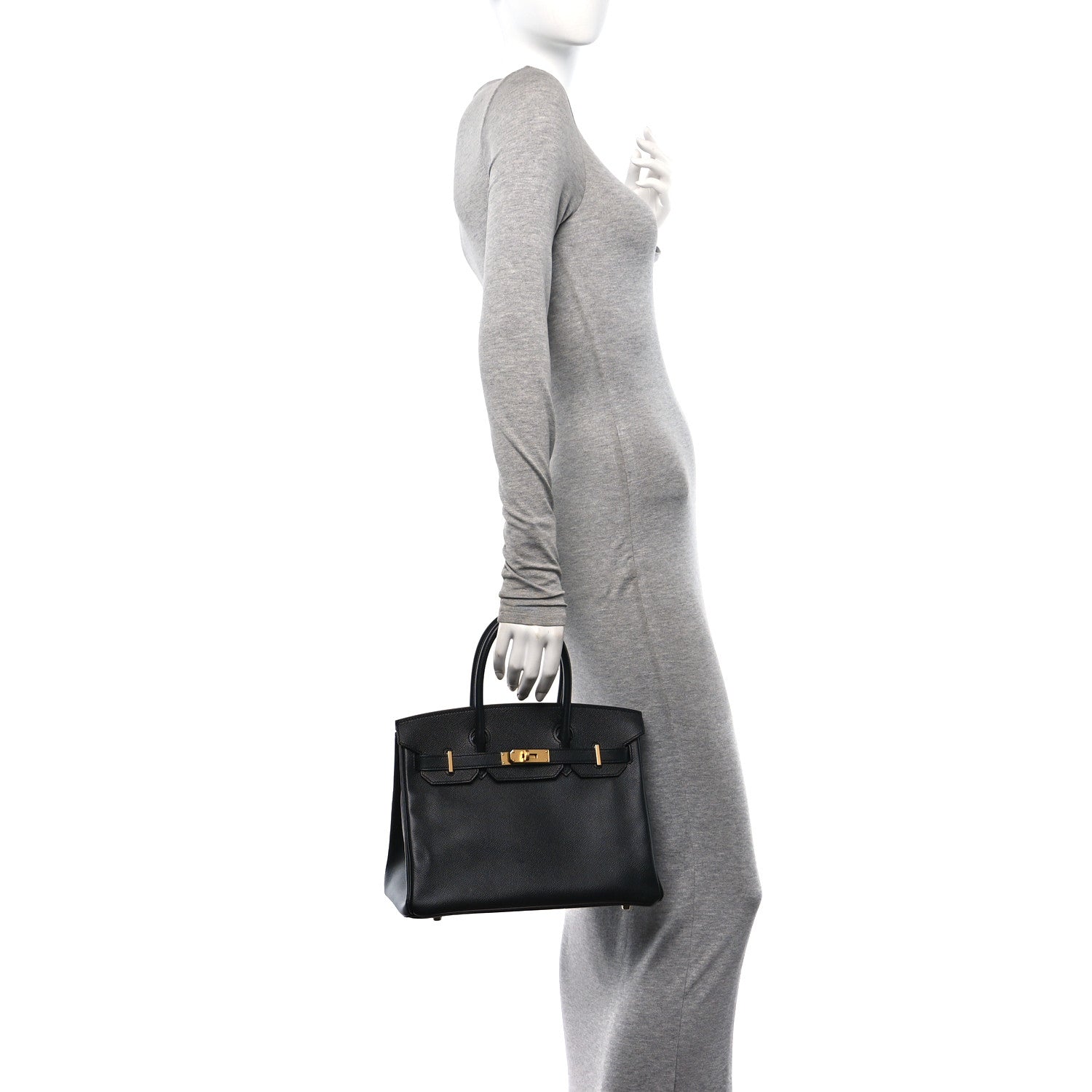 Hermes Epsom Birkin 30 Black 3 of 12