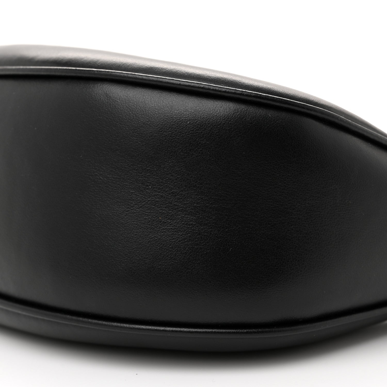 Celine Smooth Calfskin Medium Strap Ava Triomphe Shoulder Bag Black 10 of 12