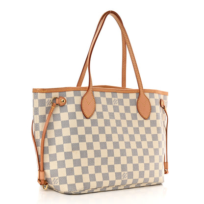Louis Vuitton Damier Azur Neverfull PM 3 of 14