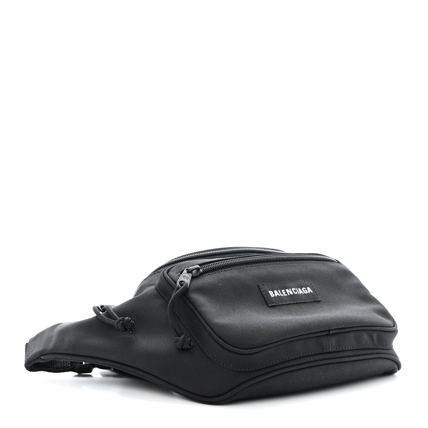 Balenciaga Recycled Casual Nylon Explorer Beltpack Black 4 of 10