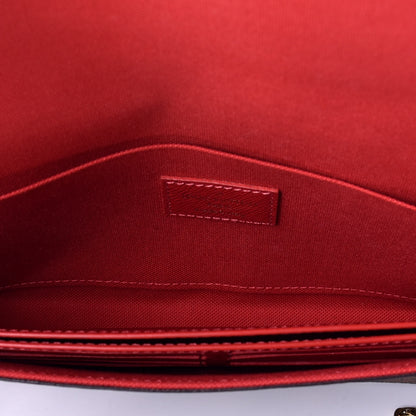 Louis Vuitton Damier Ebene Pochette Felicie Chain Wallet 6 of 11
