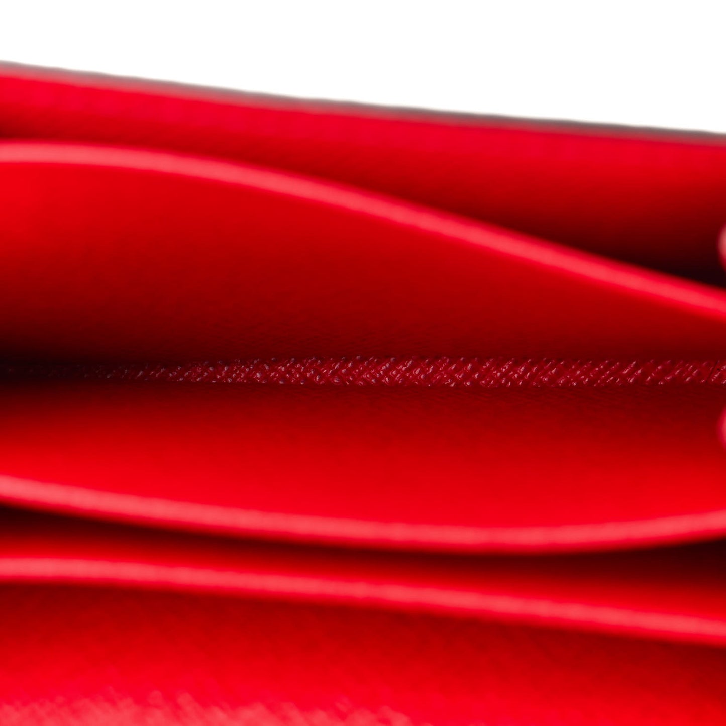 LOUIS VUITTON Monogram Sarah Multicartes Coquelicot