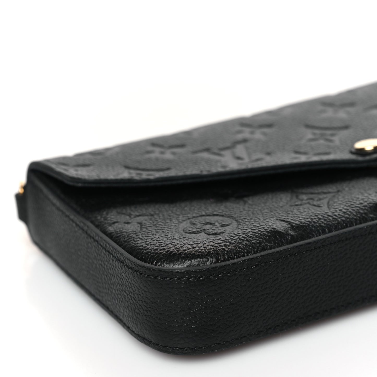 Empreinte Pochette Felicie Chain Wallet Black