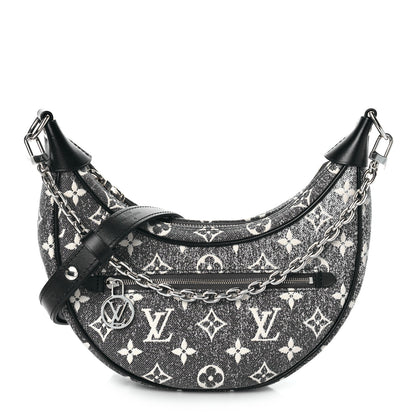 Louis Vuitton Monogram Jacquard Denim Loop Black 1 of 8