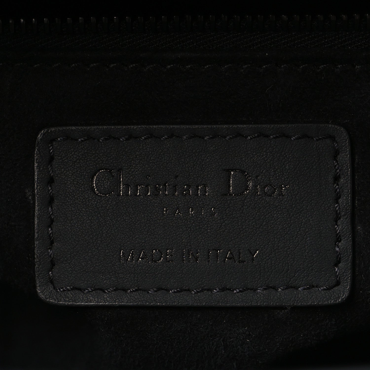 Christian Dior Ultra Matte Calfskin Cannage Small My ABCDior Lady Dior Black 6 of 11