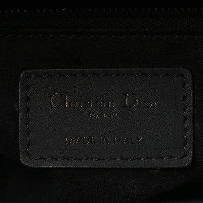 Christian Dior Ultra Matte Calfskin Cannage Small My ABCDior Lady Dior Black 6 of 11