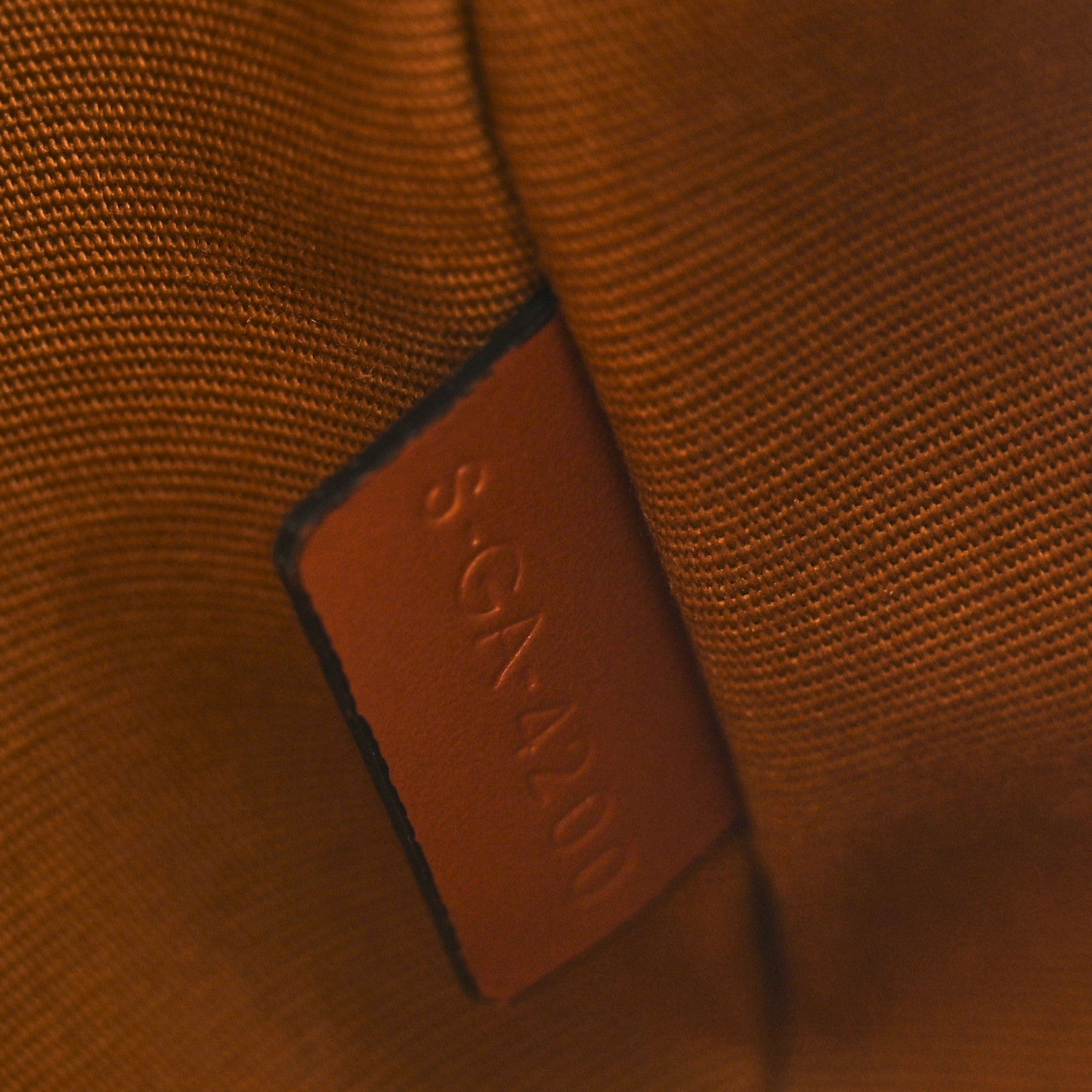 Celine Triomphe Canvas Calfskin Ava Shoulder Bag Tan 8 of 15