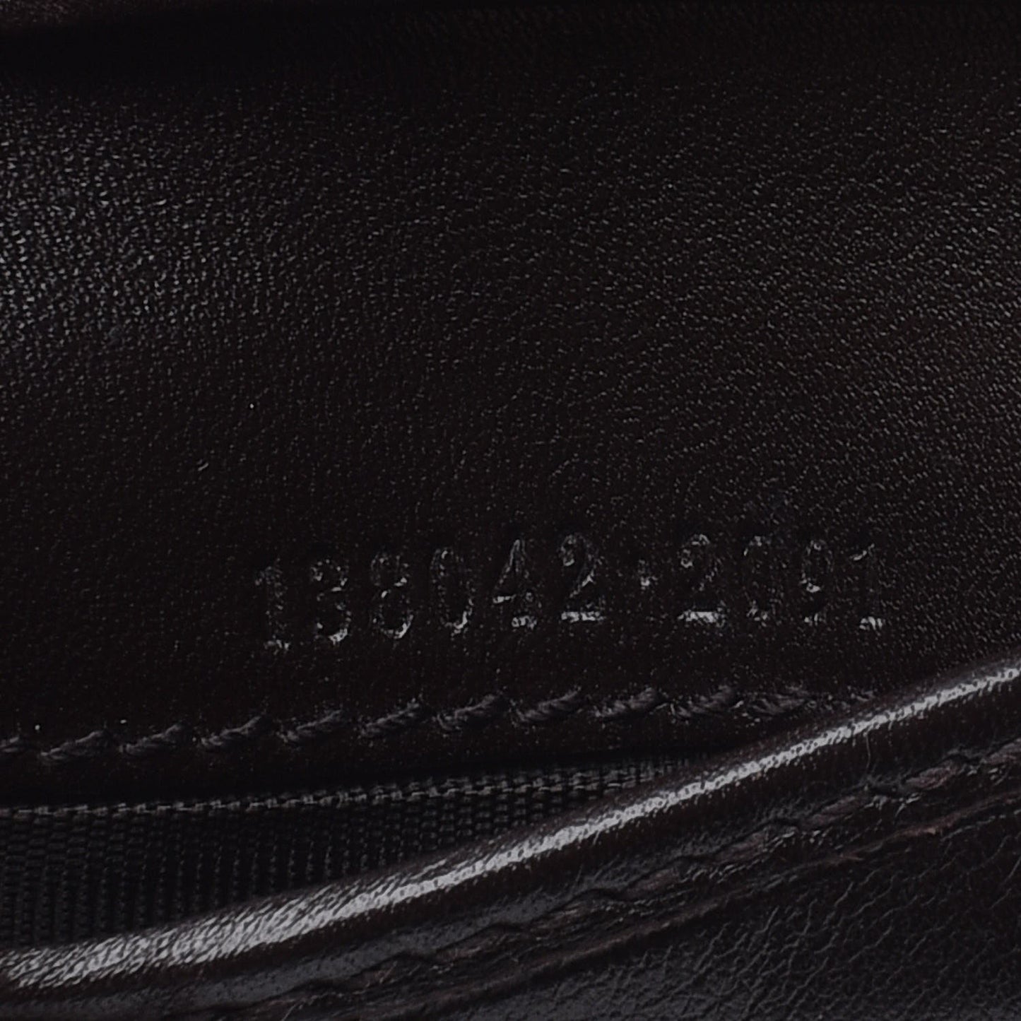 Guccissima Web Bi-Fold Wallet Brown