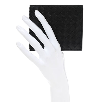 Bottega Veneta Nappa Intrecciato Bi-Fold Wallet Black 2 of 8