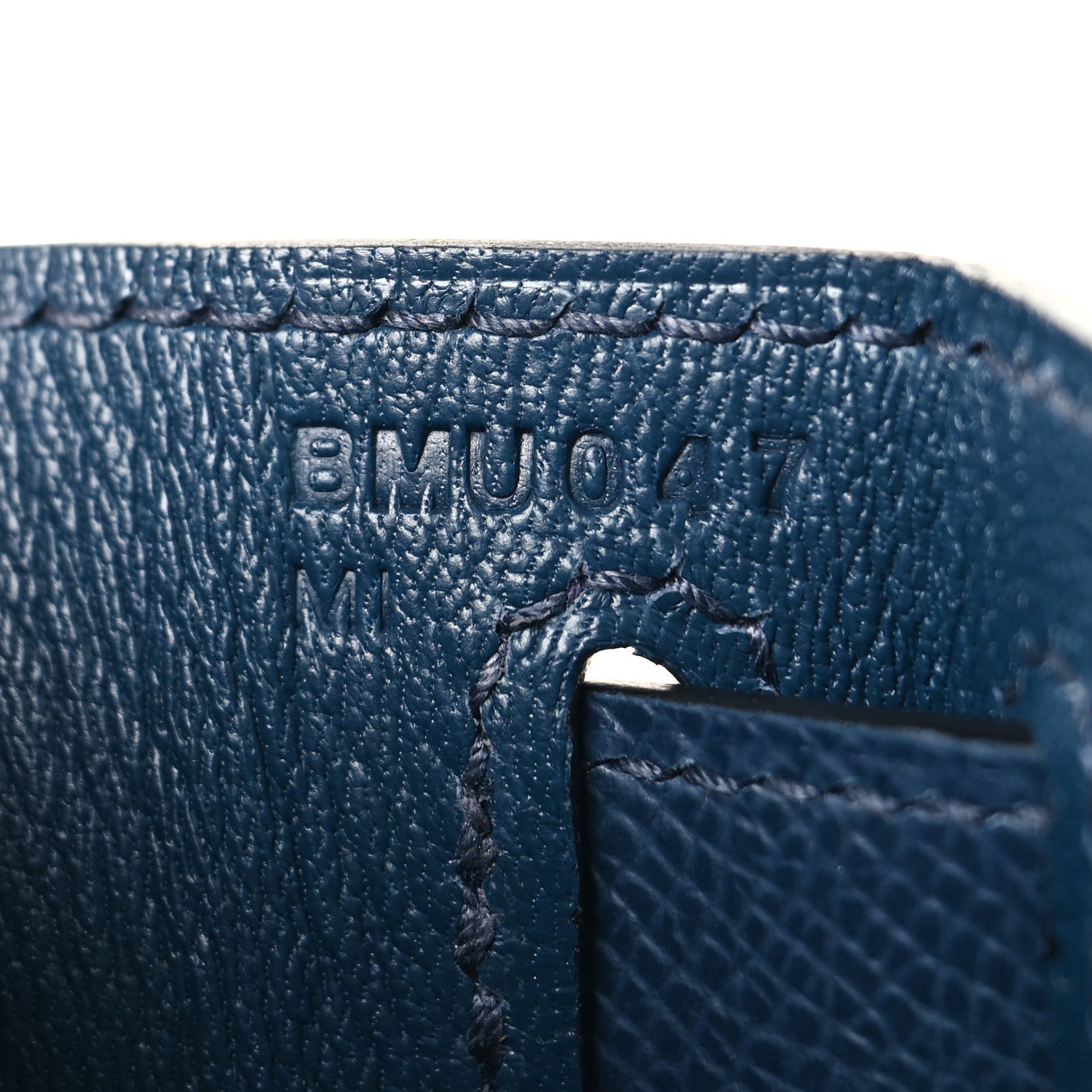Hermes Epsom Kelly Sellier 28 Bleu De Malte 7 of 11