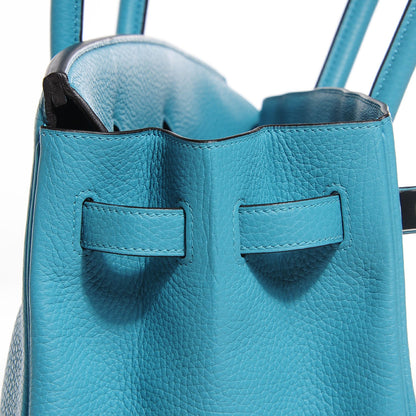 Hermes Togo Birkin 35 Bleu Saint Cyr 10 of 26