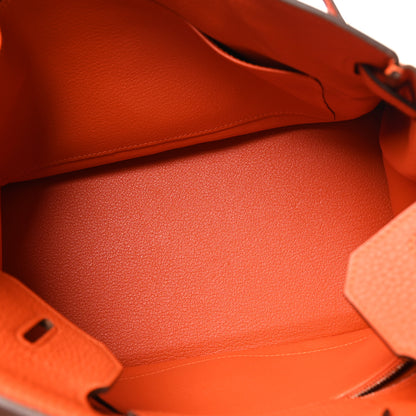 Hermes Togo BIRKIN 30 Feu 5 of 10