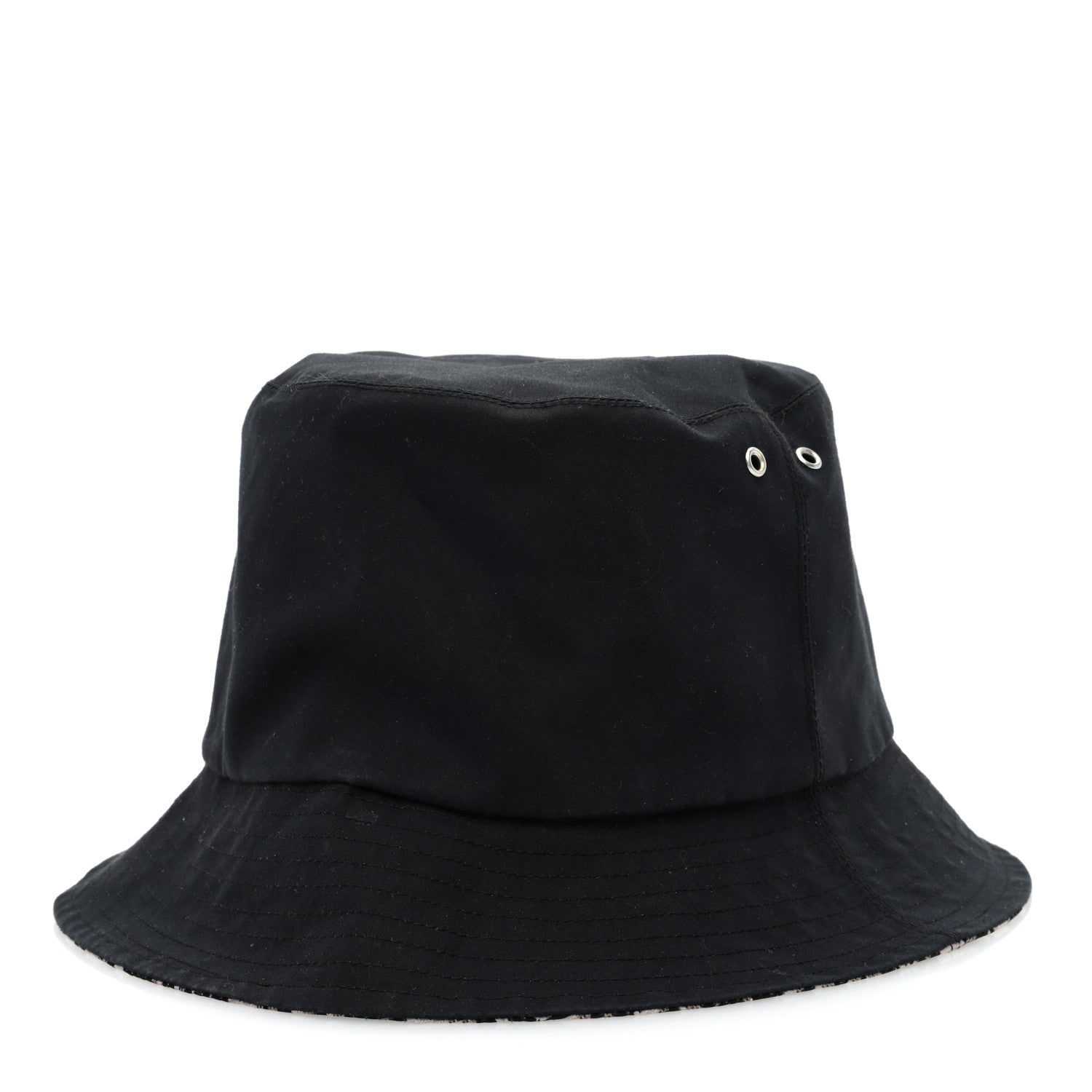 Christian Dior Oblique Reversible Teddy-D Brim Bucket Hat 57 Navy 7 of 13