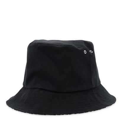 Christian Dior Oblique Reversible Teddy-D Brim Bucket Hat 57 Navy 7 of 13