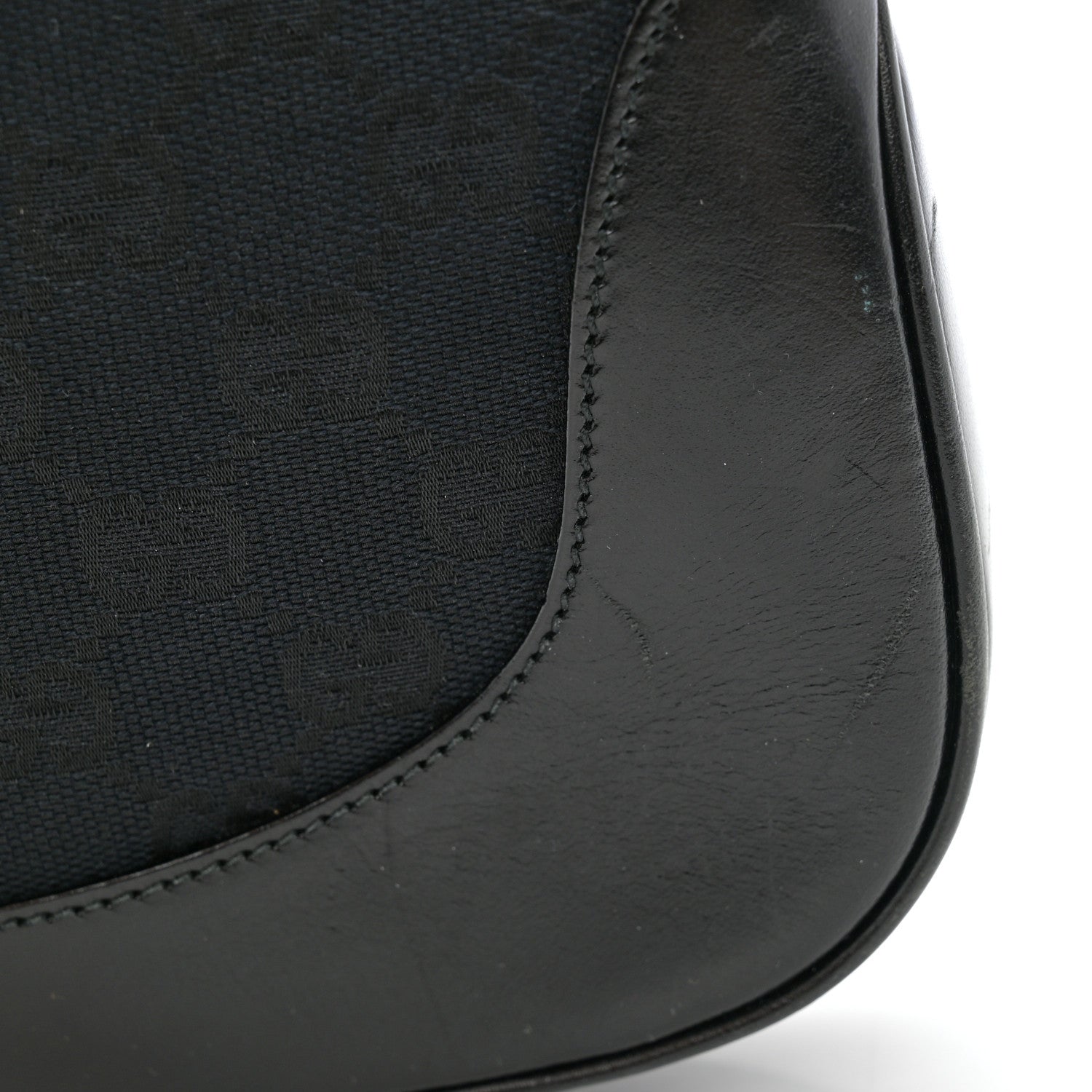 Gucci Monogram Jackie O Hobo Black 11 of 13