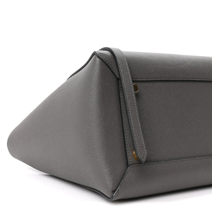Celine Grained Calfskin Mini Belt Bag Grey 9 of 10