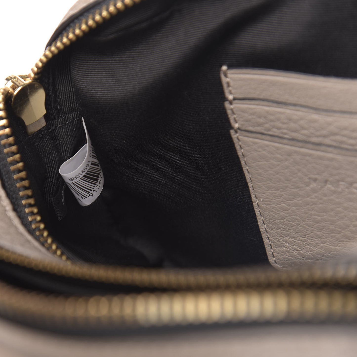 Supple Natural Grain Calfskin The Softshot 21 Bag Cement Multi