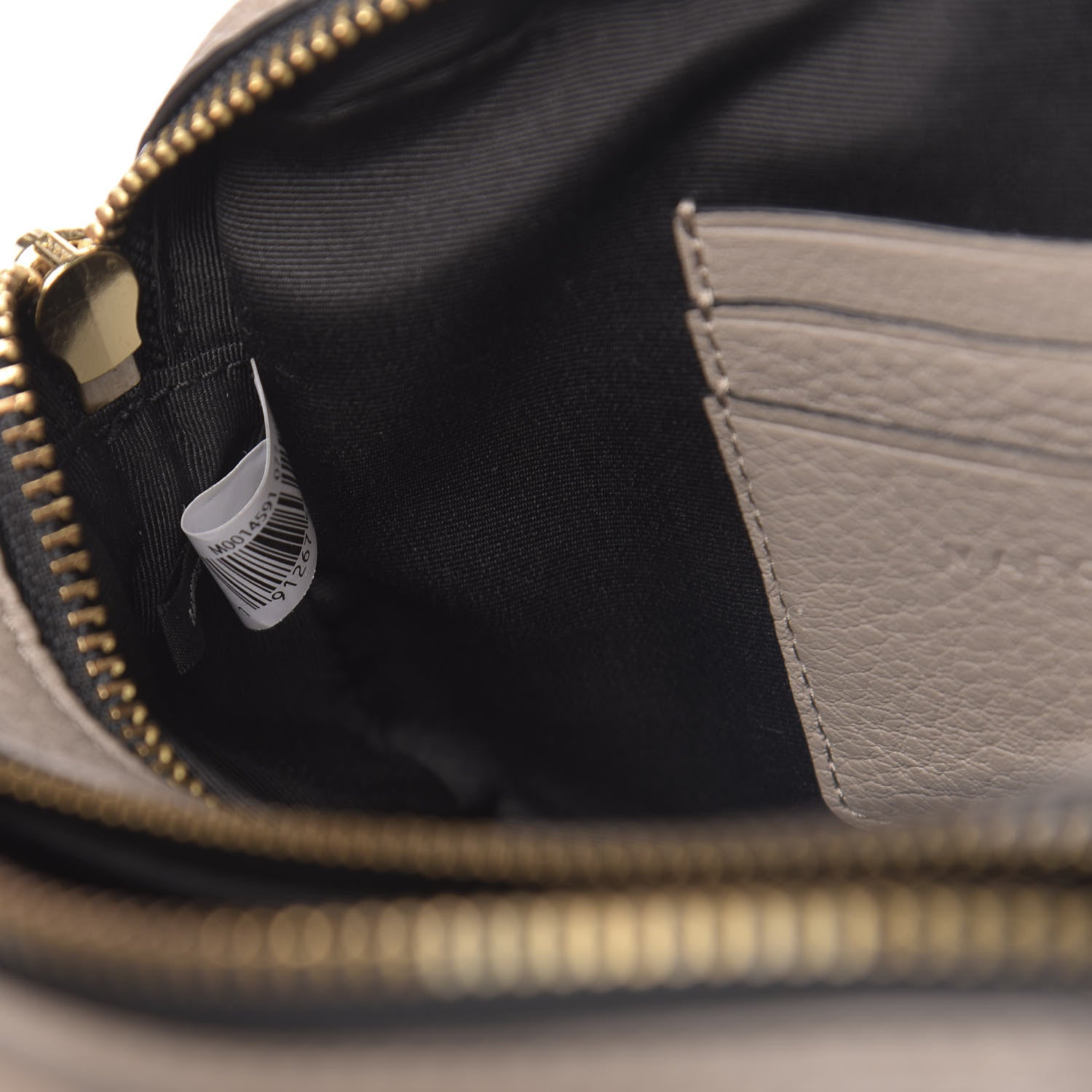 Marc Jacobs Supple Natural Grain Calfskin The Softshot 21 Bag Cement Multi 8 of 11