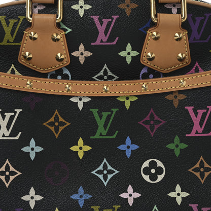Louis Vuitton Monogram Multicolor Trouville Black 7 of 10