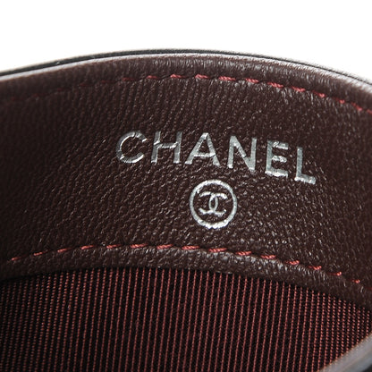 Chanel Lambskin Quilted Card Holder Black 6 of 9
