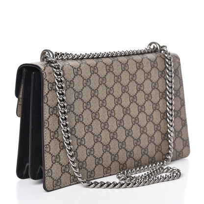 Gucci GG Supreme Monogram Small Dionysus Shoulder Bag Black 3 of 13