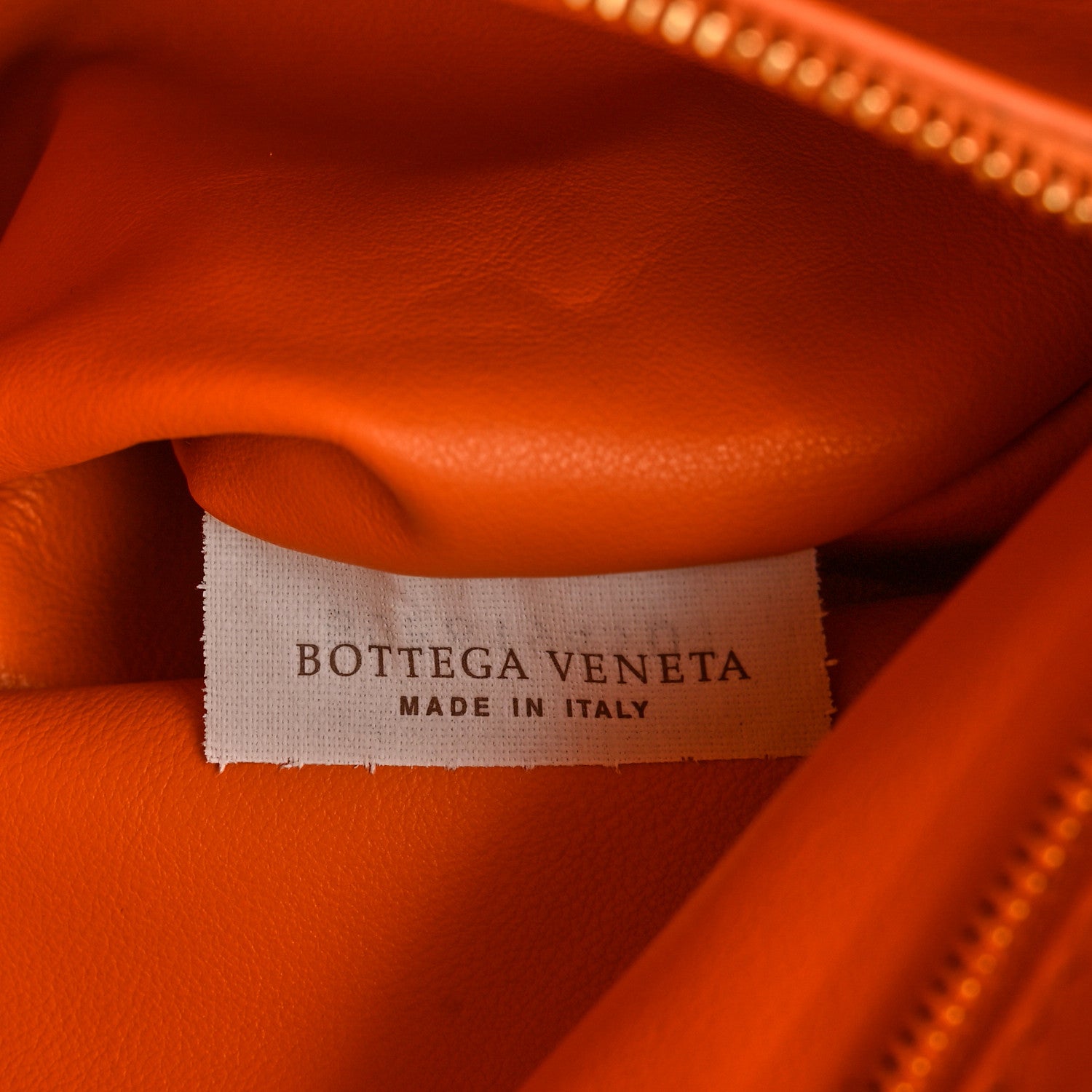 Bottega Veneta Nappa Intrecciato BV Twist Orange 6 of 9