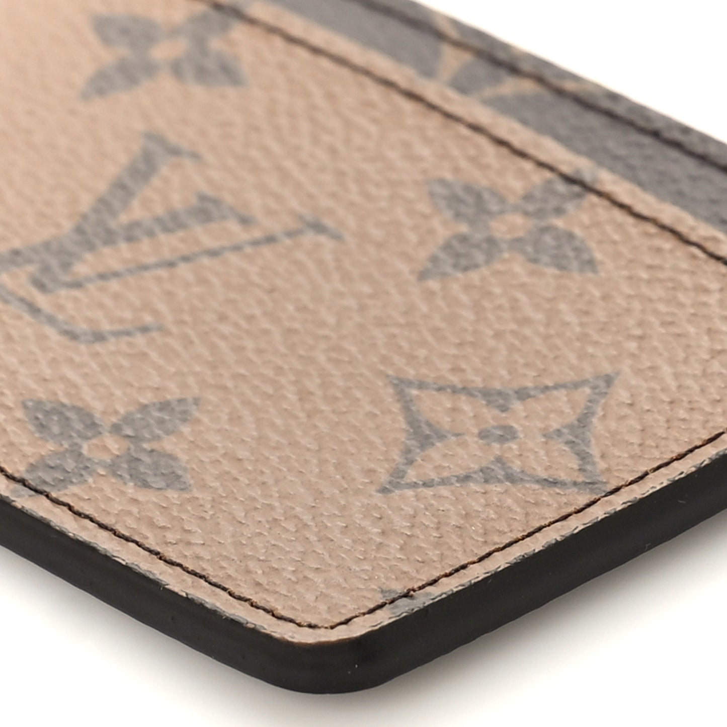 Reverse Monogram Card Holder