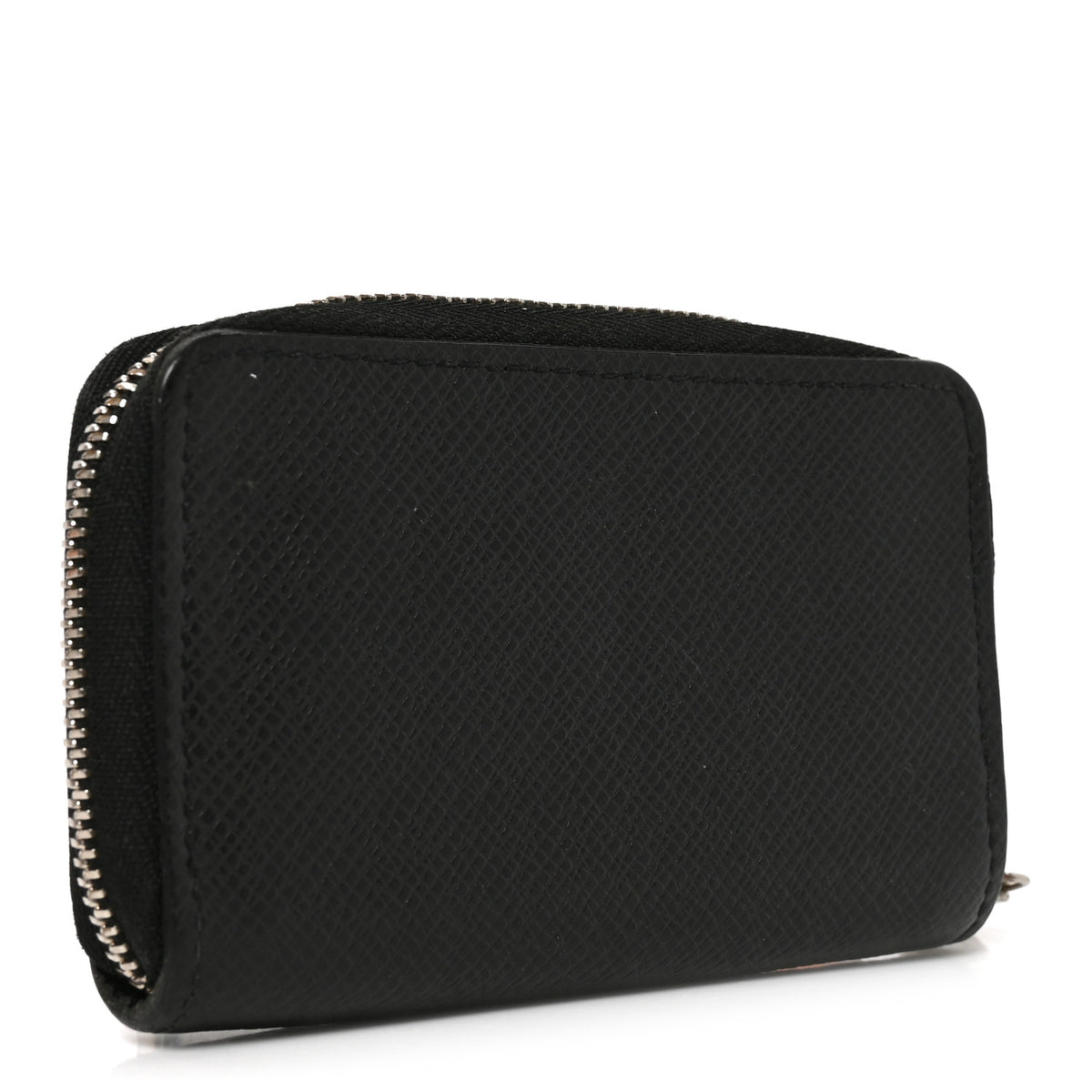 Taiga Zippy Coin Purse Vertical Black