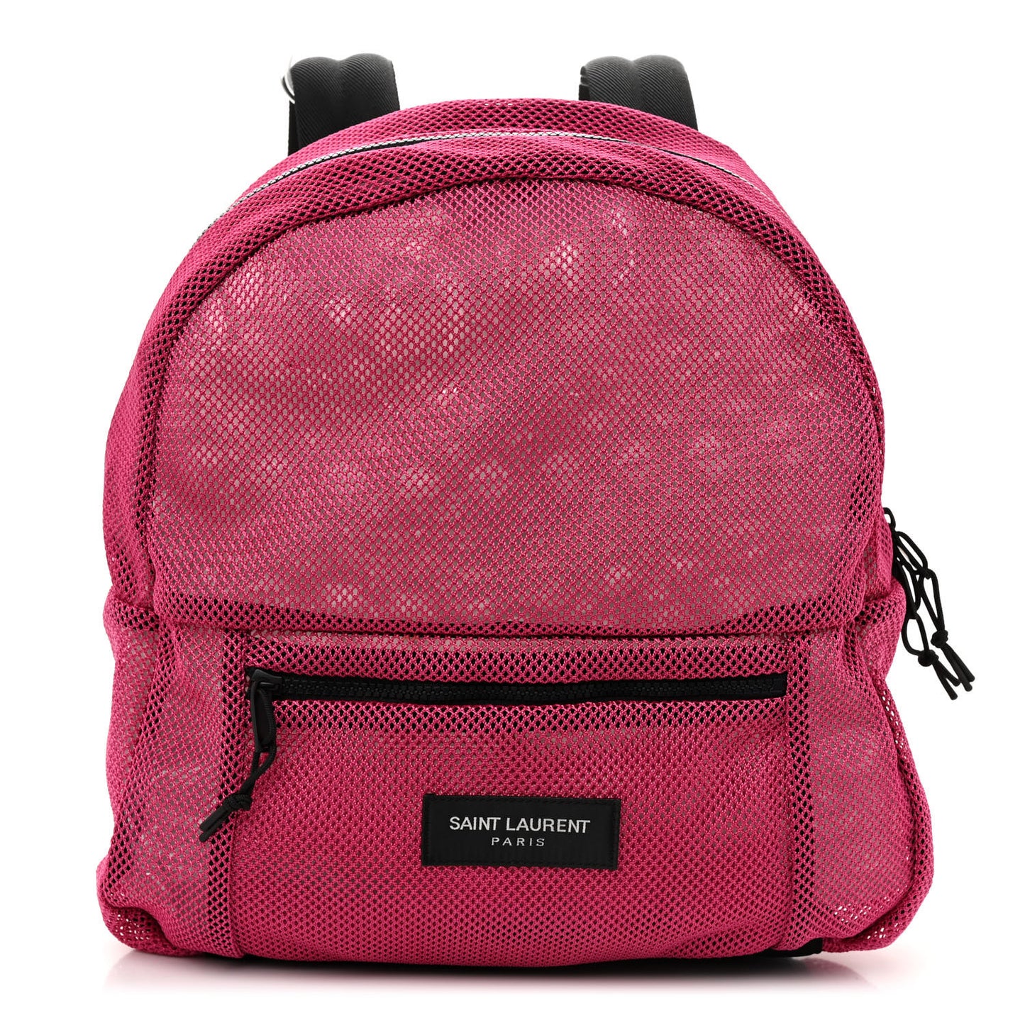Nylon Mesh Backpack Fuchsia