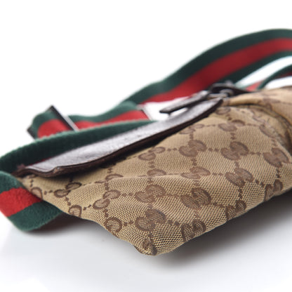 Gucci Monogram Web Belt Bag Dark Brown 8 of 20