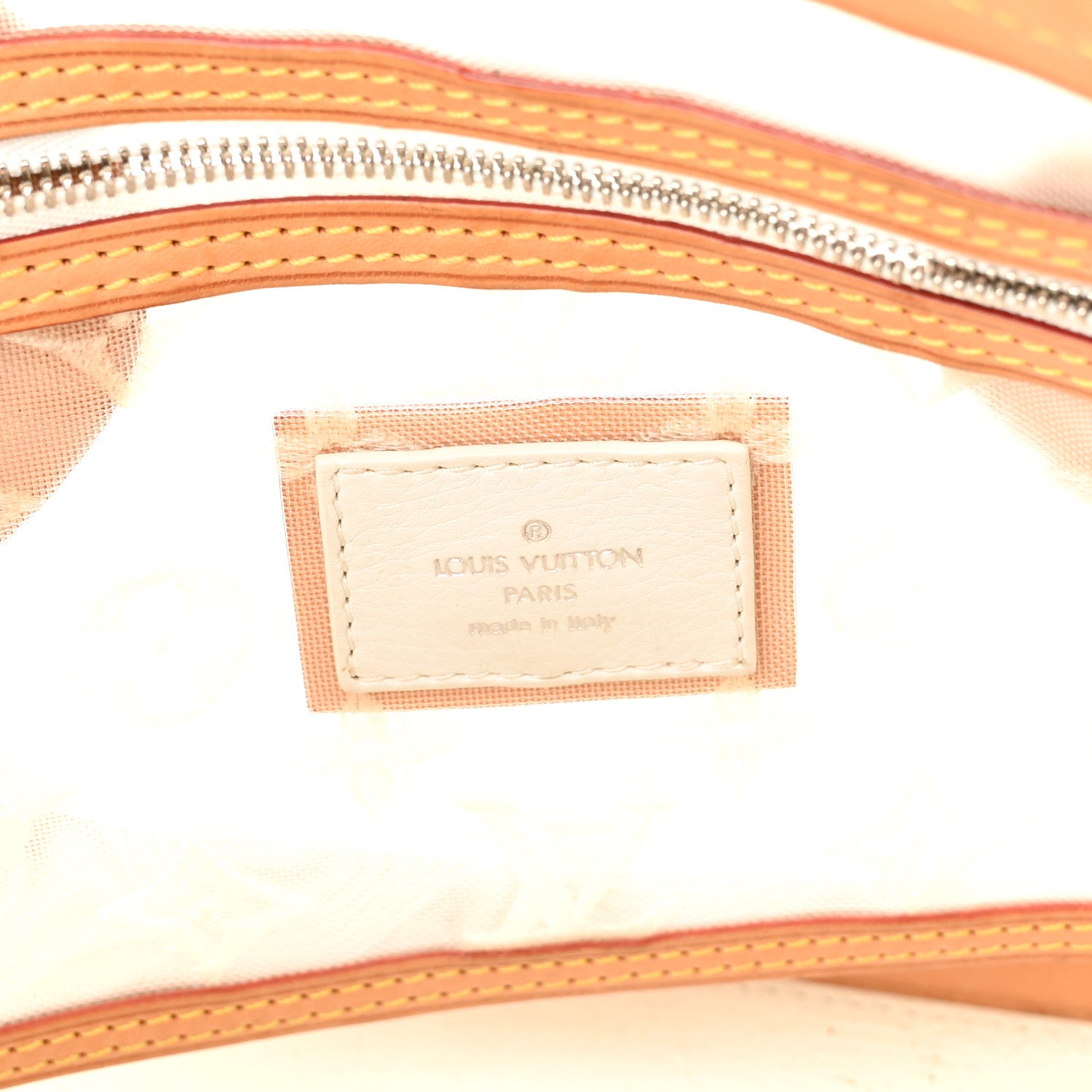 Louis Vuitton Monogram Transparence Lockit East-West White 6 of 16