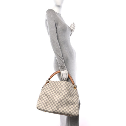 Louis Vuitton Damier Azur Artsy MM 2 of 10