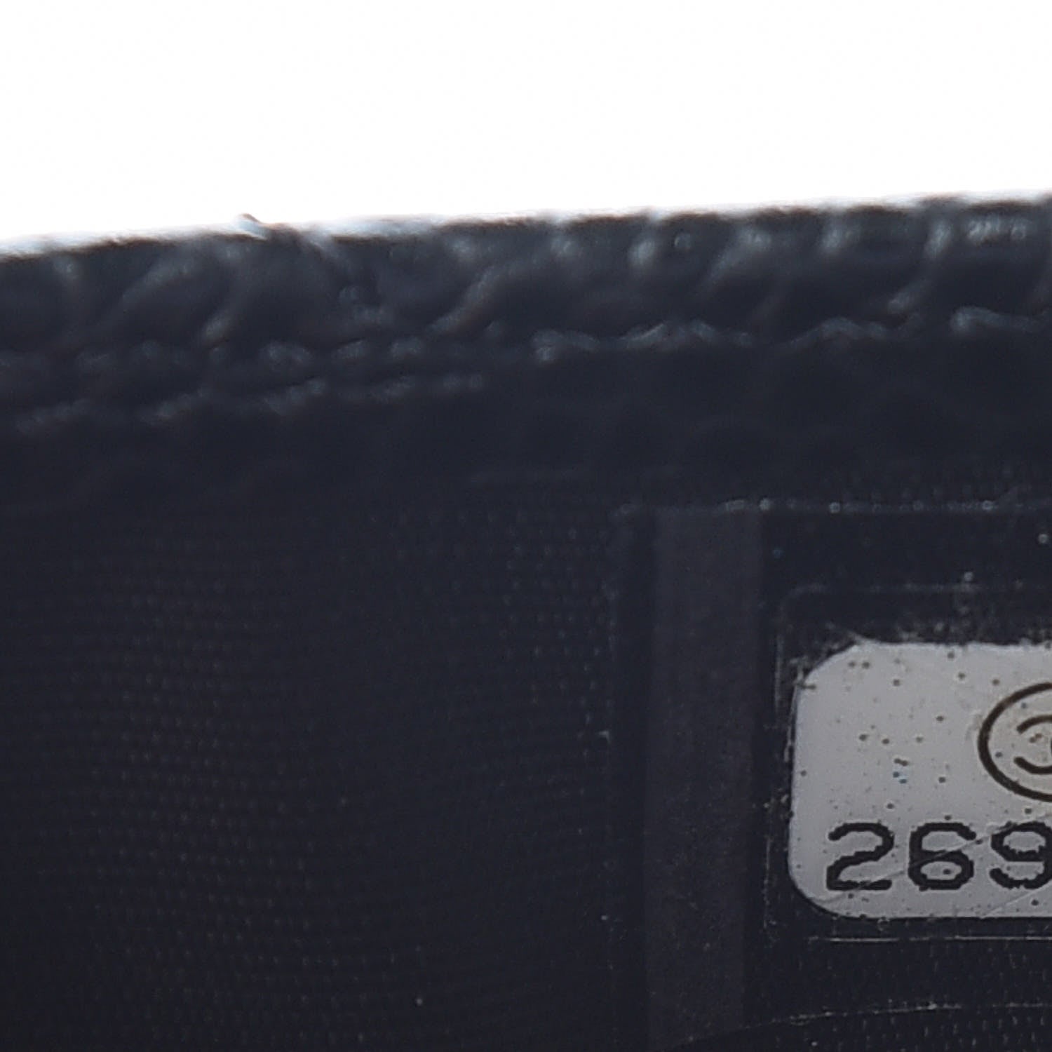 Chanel Caviar Quilted Card Holder Black 8 of 8