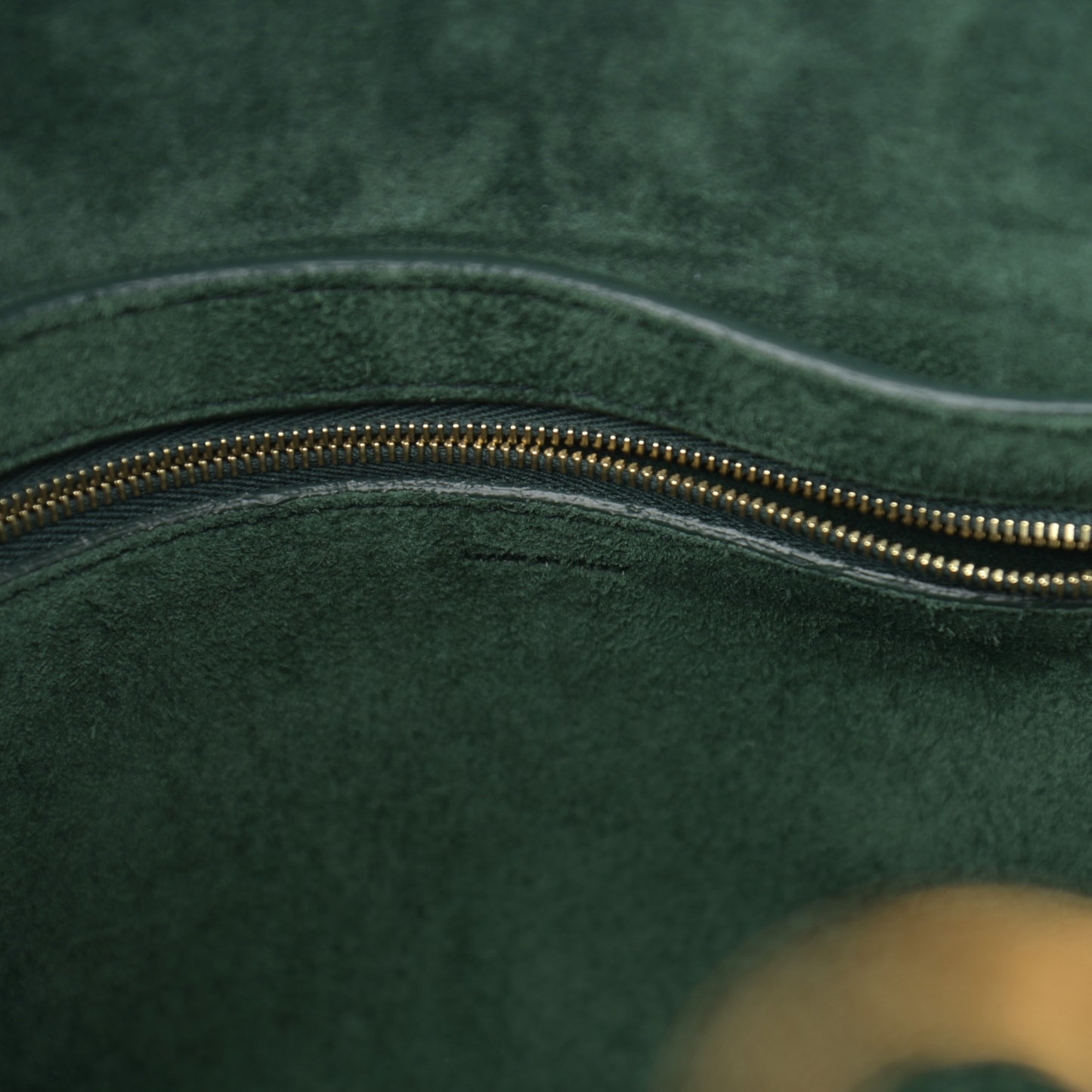 Soft Grained Calfskin Sangle Bucket Bag Amazone