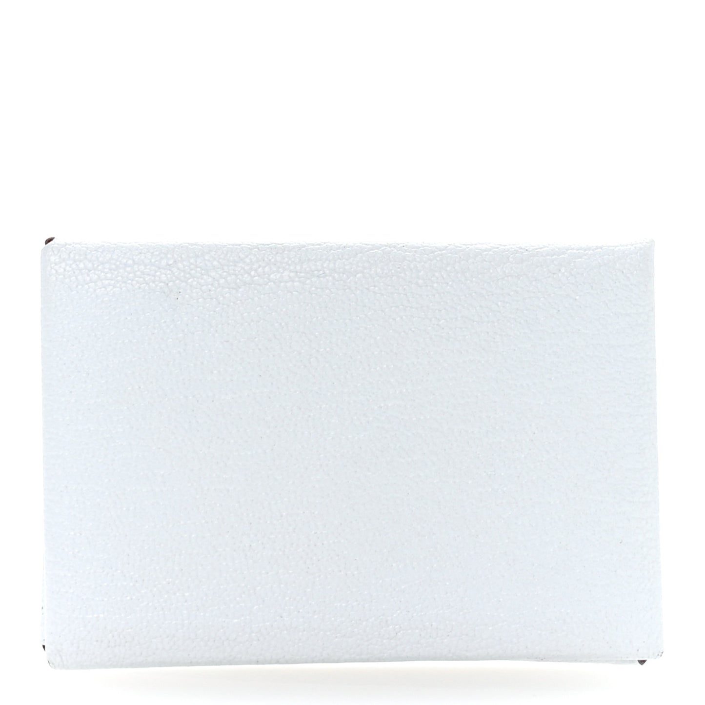 Chevre Mysore Verso Calvi Card Case Bleu Brume Brique