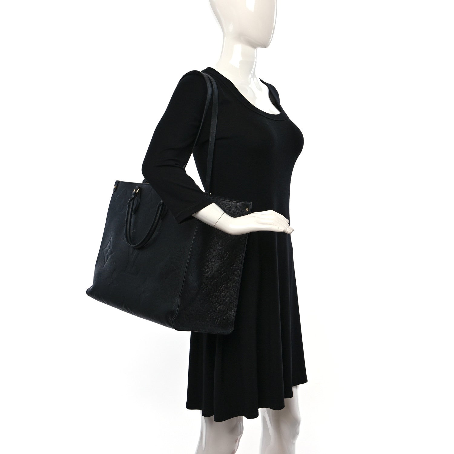 Louis Vuitton Empreinte Monogram Giant Onthego GM Black 2 of 13