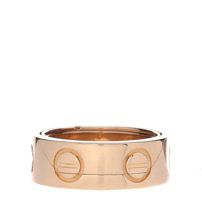 Cartier 18K Yellow Gold 7mm Astro LOVE Ring 50 5.25 1 of 5