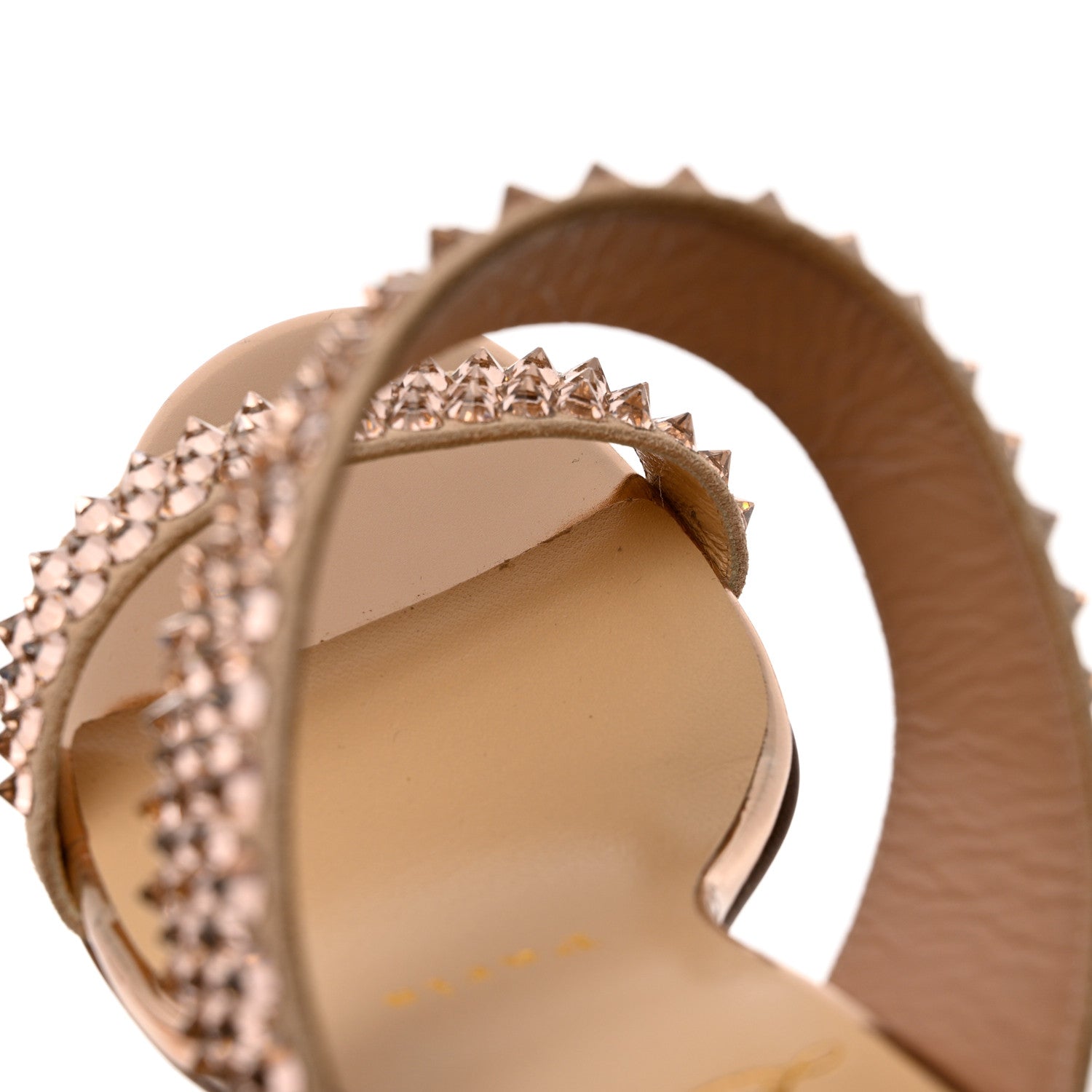 Christian Louboutin Krystal Fever 55 Sandals 36 Blush 8 of 10