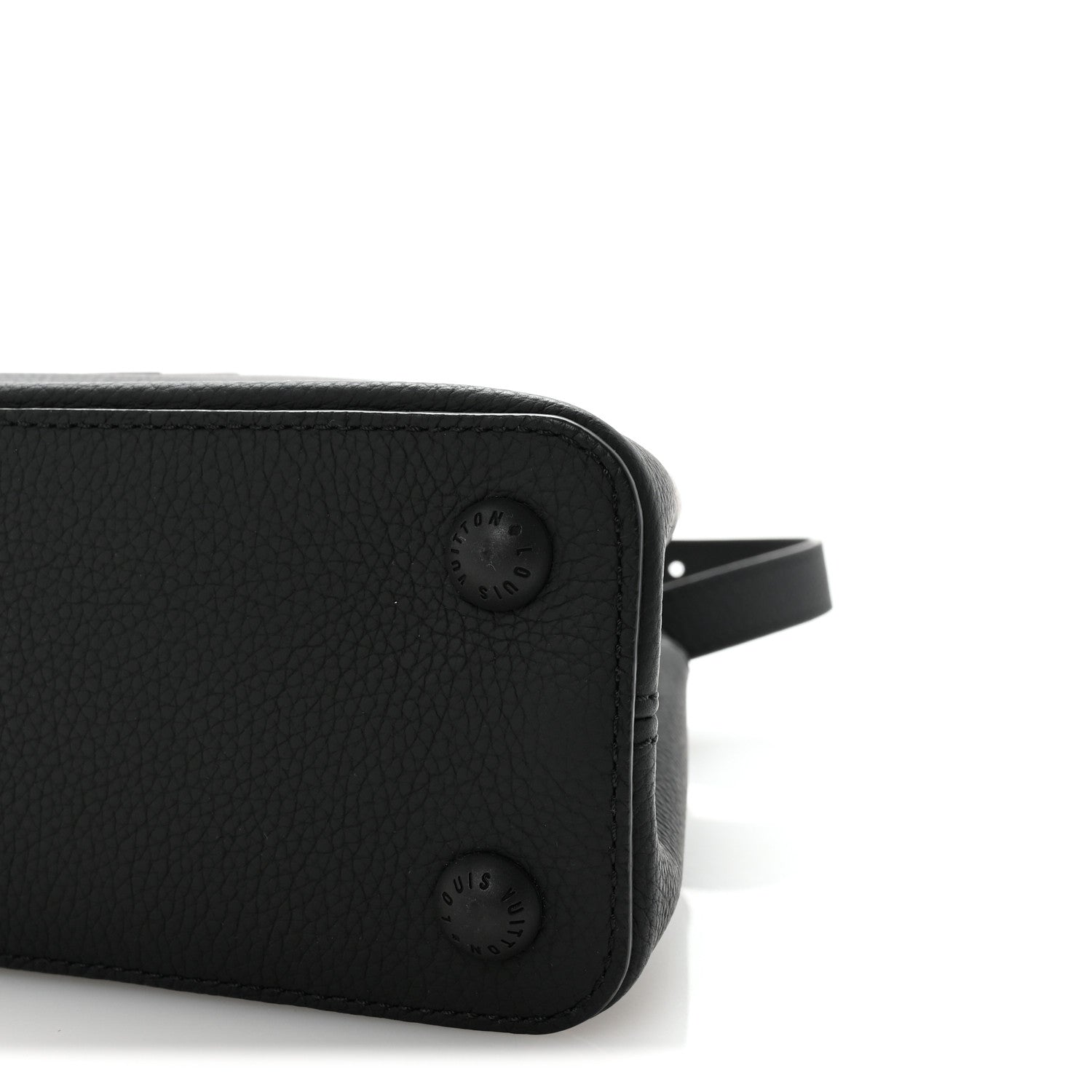 Louis Vuitton Taurillon Capucines East West MM Matte Black 9 of 9